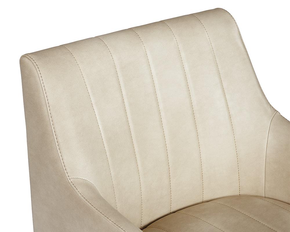 Wolfe Lounge Chair - Bravo Cream