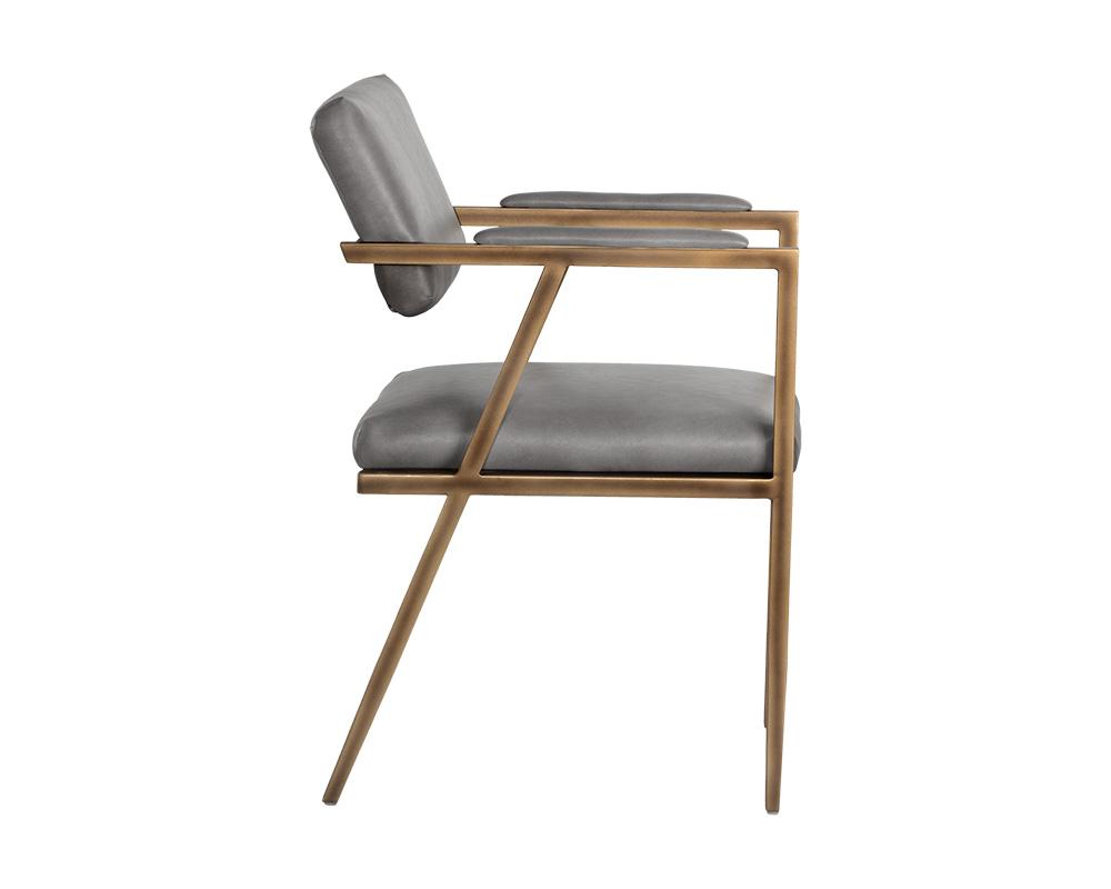 Ventouz Dining Armchair - Bravo Metal