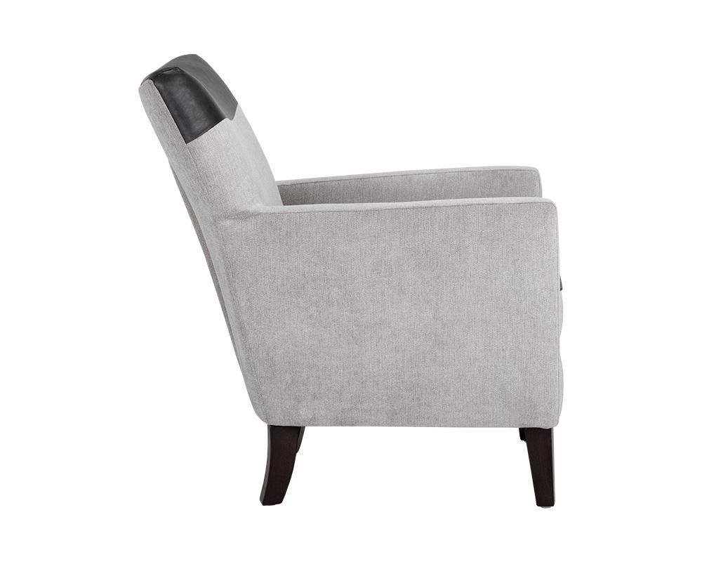 Aston Lounge Chair - Polo Club Stone / Bravo Portabella