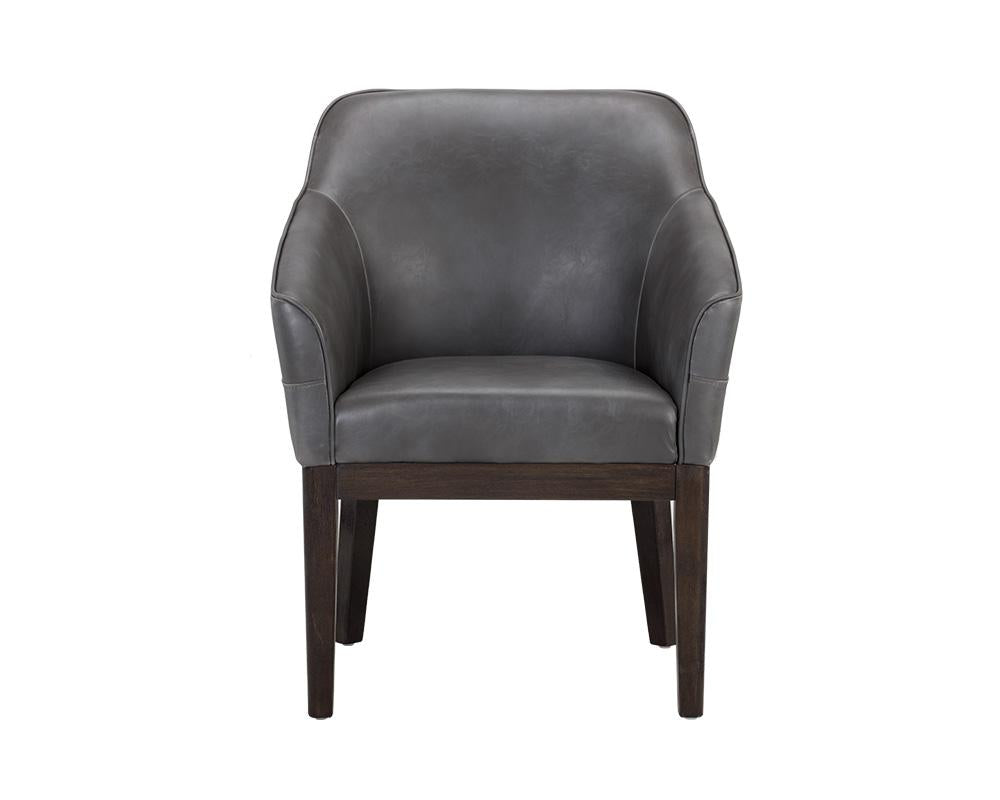 Dorian Dining Armchair - Overcast Grey