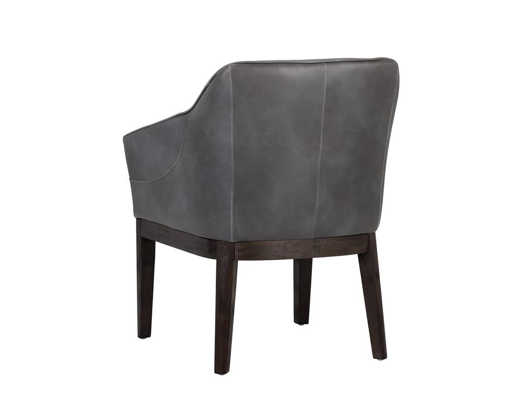 Dorian Dining Armchair - Overcast Grey