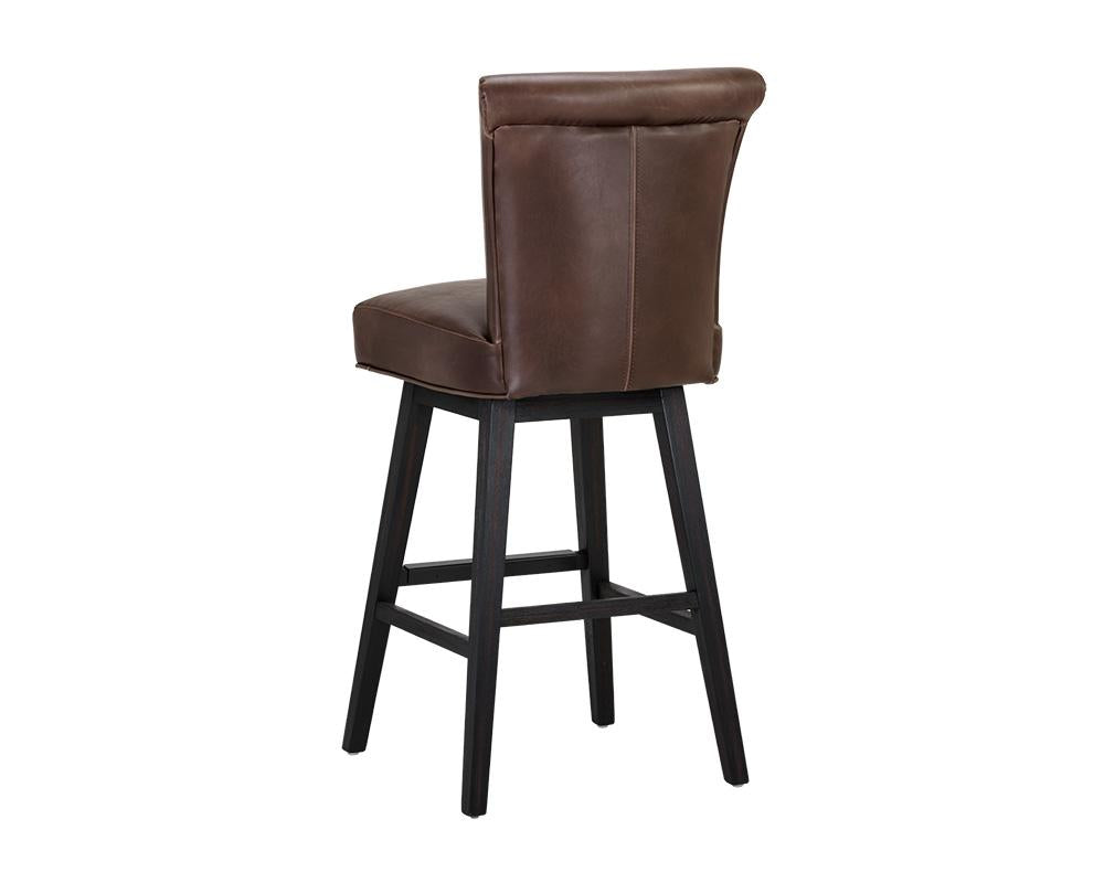 Hamlet Swivel Barstool - Havana Dark Brown