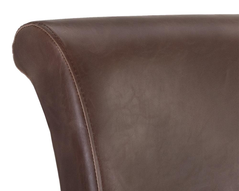 Hamlet Swivel Barstool - Havana Dark Brown