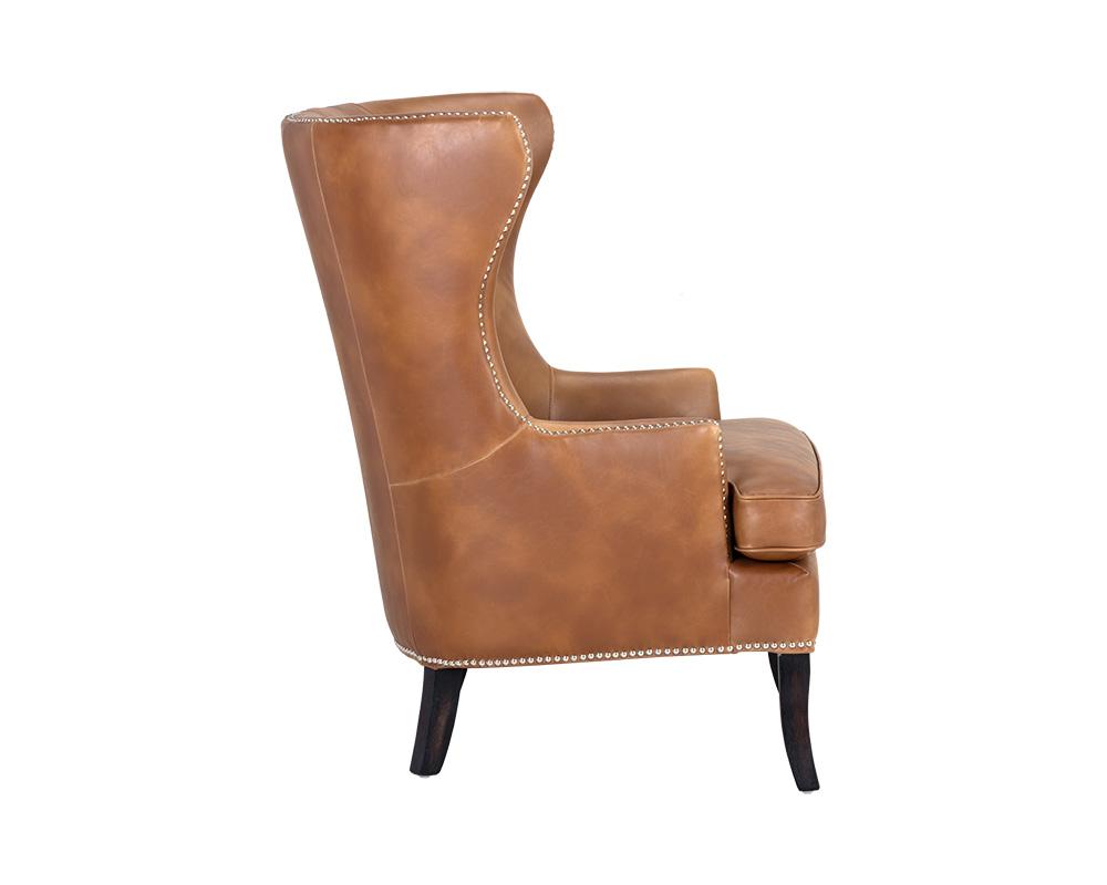 Royalton Lounge Chair - Tobacco Tan