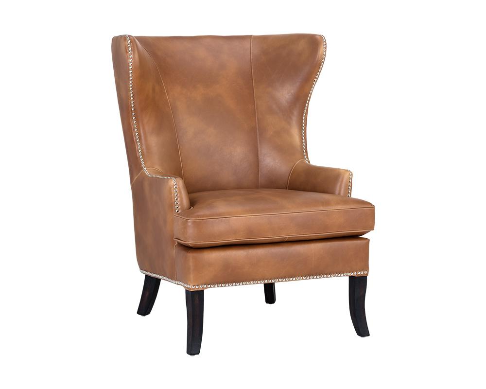 Royalton Lounge Chair - Tobacco Tan