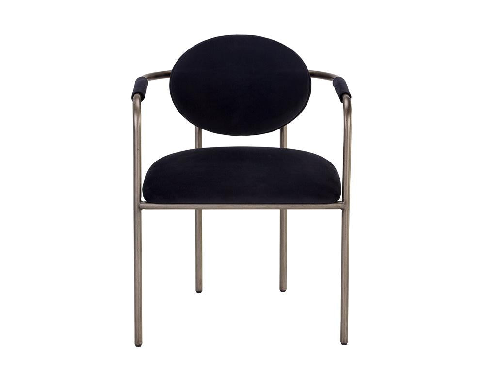 Rylan Dining Armchair - Abbington Black