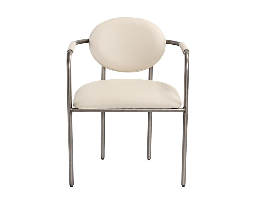 Rylan Dining Armchair - Dillon Cream