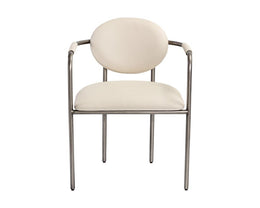 Rylan Dining Armchair - Dillon Cream