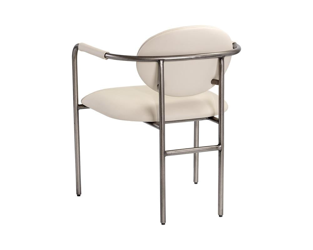 Rylan Dining Armchair - Dillon Cream