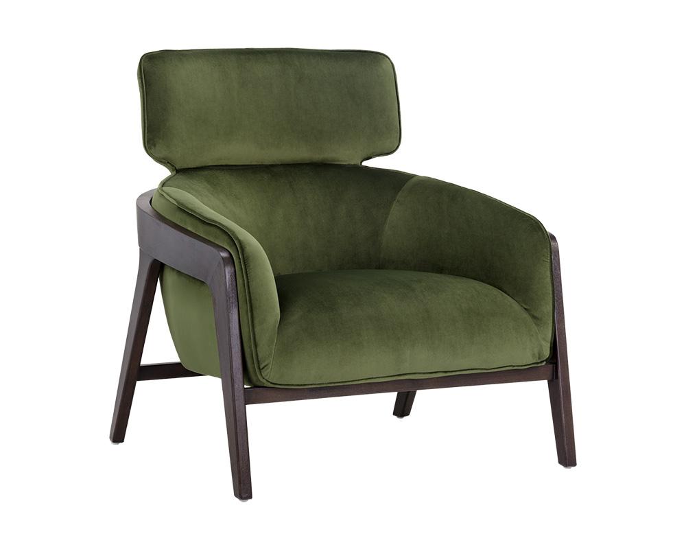 Maximus Lounge Chair - Moss Green