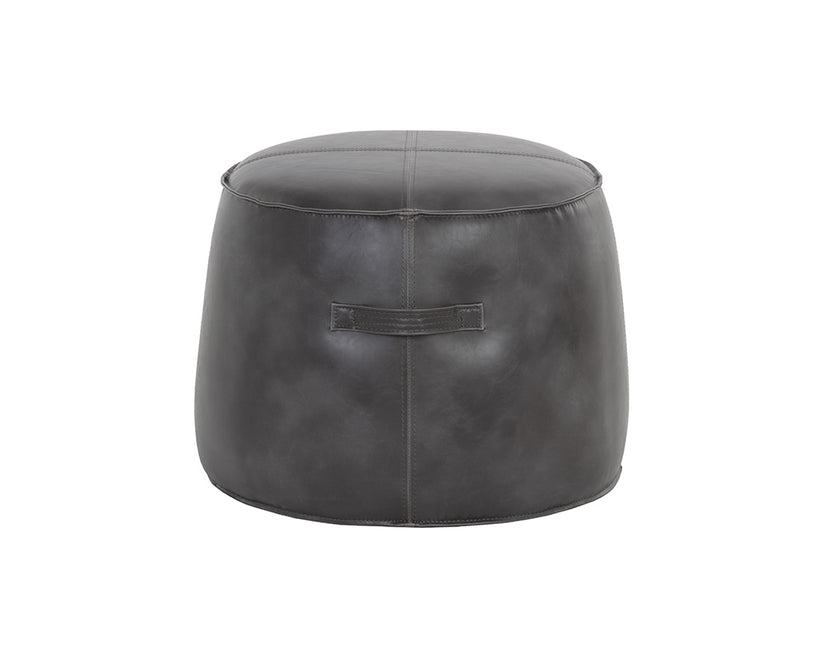 Mitchell Ottoman, Overcast Grey