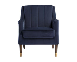 Patrice Lounge Chair - Abbington Navy