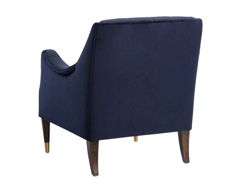 Patrice Lounge Chair - Abbington Navy