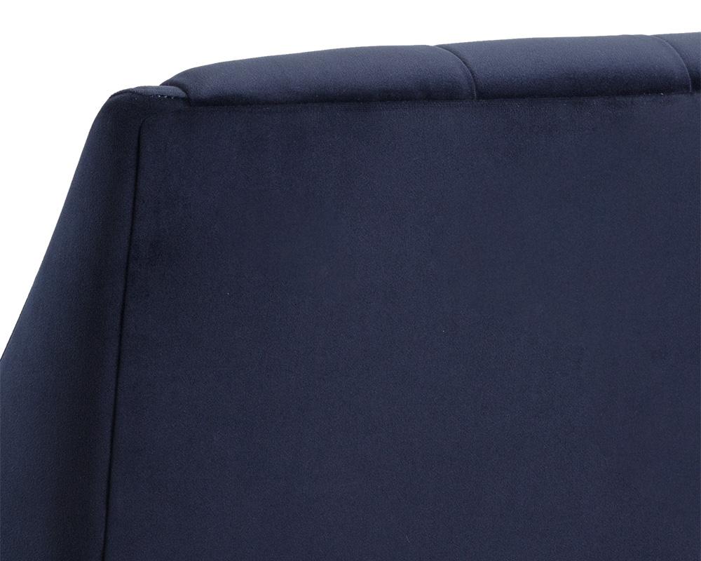 Patrice Lounge Chair - Abbington Navy