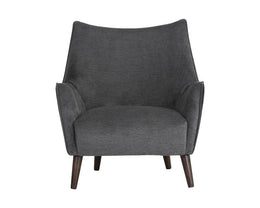 Sorrel Lounge Chair - Polo Club Kohl Grey / Abbington Black