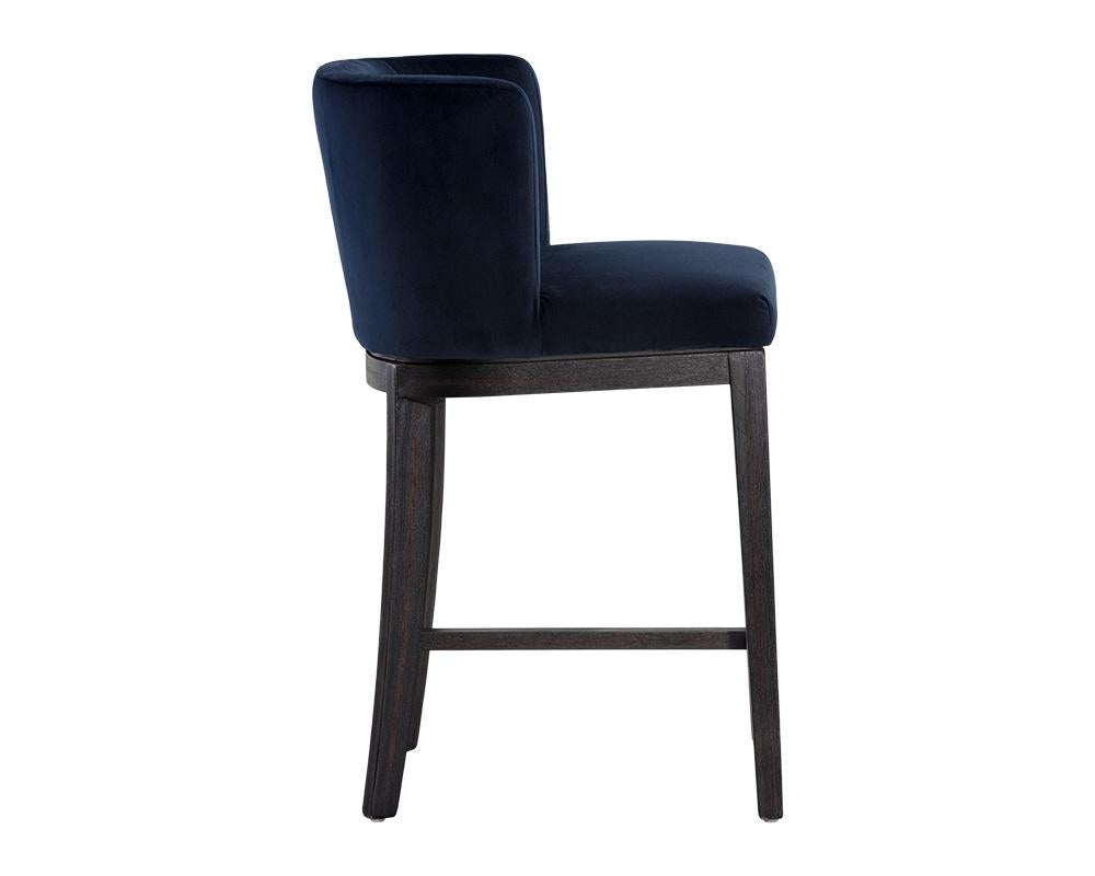 Hayden Counter Stool - Metropolis Blue