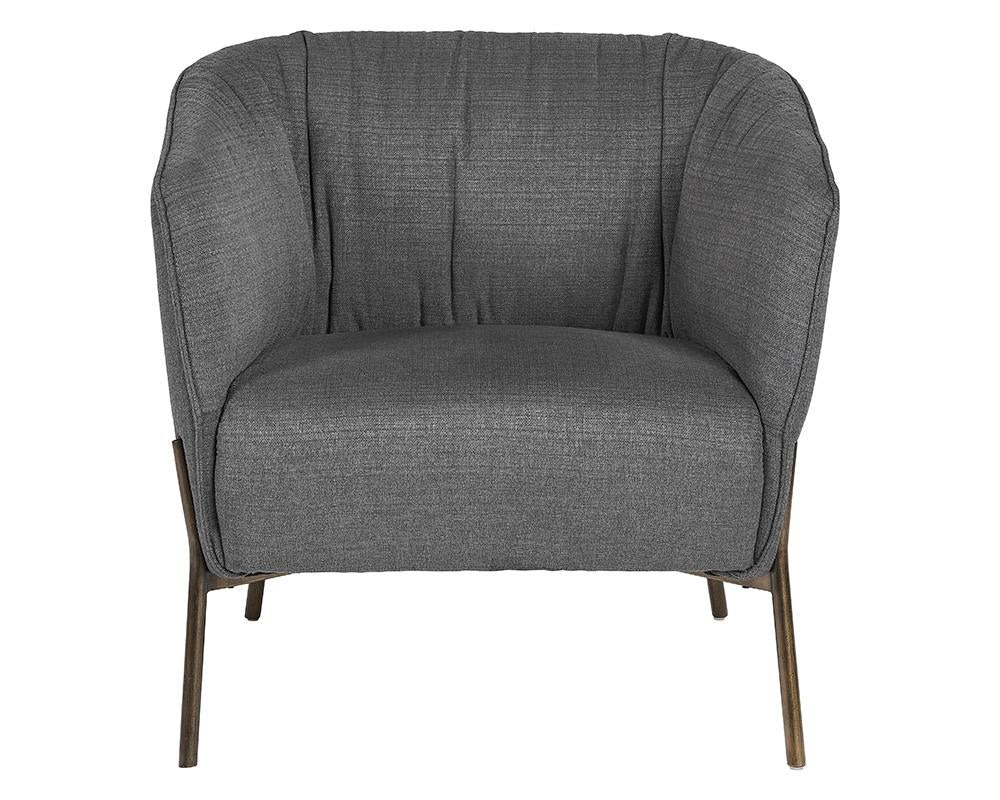 Klein Lounge Chair - Zenith Graphite Grey