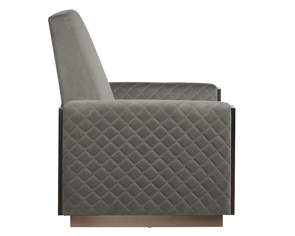 Elvina Recliner - Antonio Charcoal