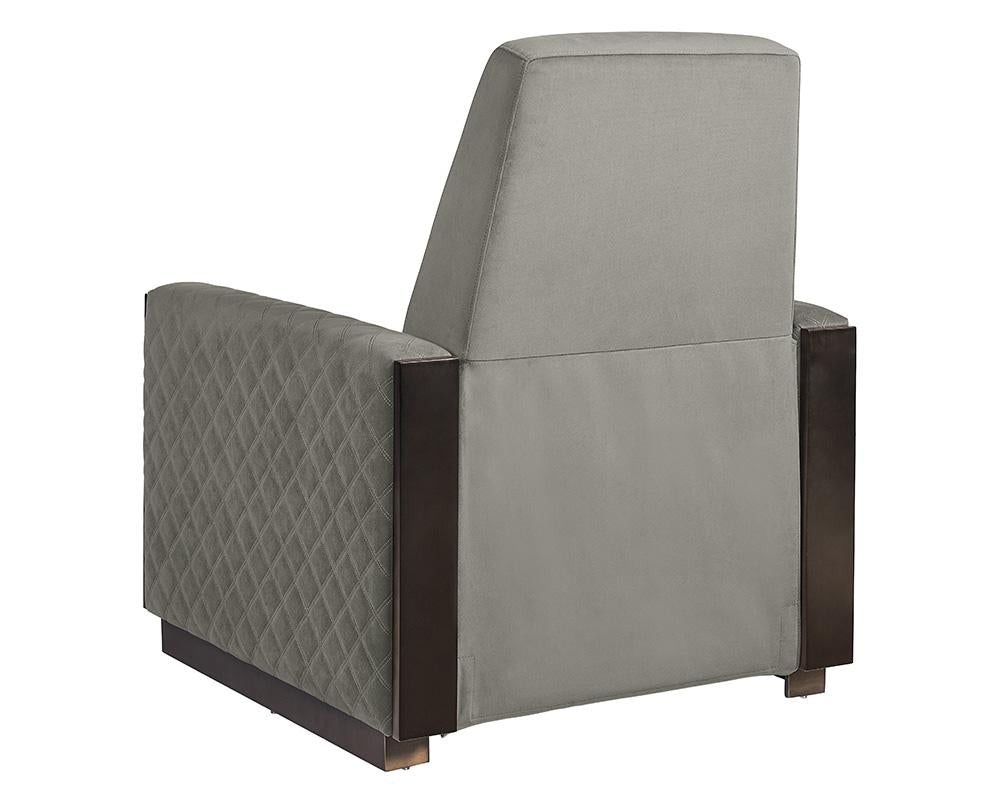 Elvina Recliner - Antonio Charcoal