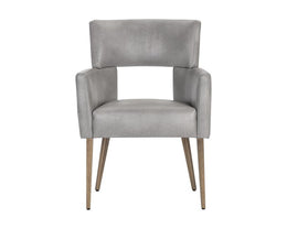 Amerie Dining Armchair - Bravo Metal