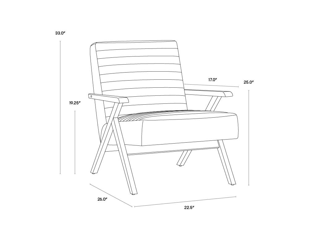 Peyton Dining Armchair - Bravo Metal