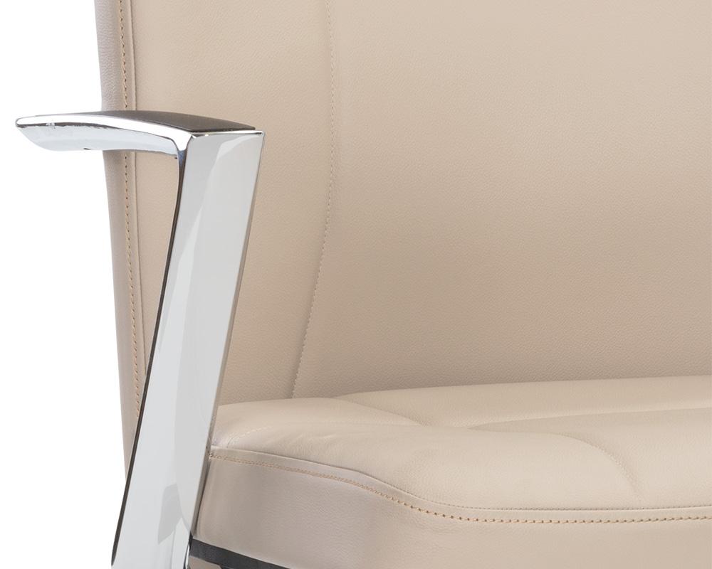 Dennison Office Chair - Cream Leather