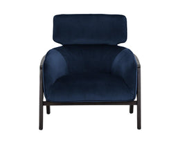 Maximus Lounge Chair - Metropolis Blue