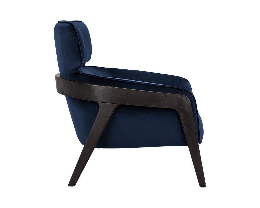 Maximus Lounge Chair - Metropolis Blue