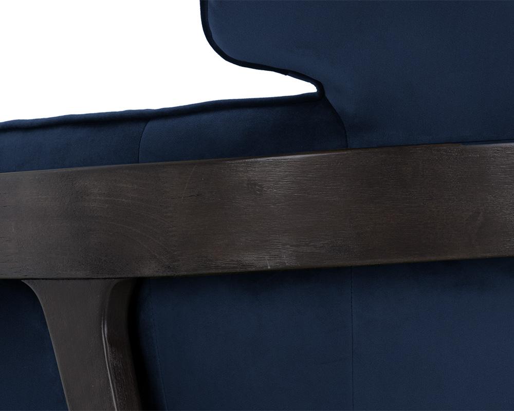 Maximus Lounge Chair - Metropolis Blue