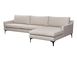 Andie Sofa Chaise - Raf - Davis Beige