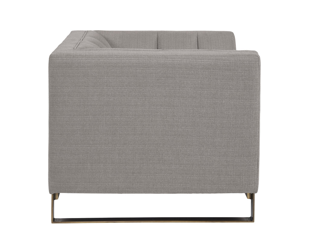 Parker Armchair - Zenith Soft Grey