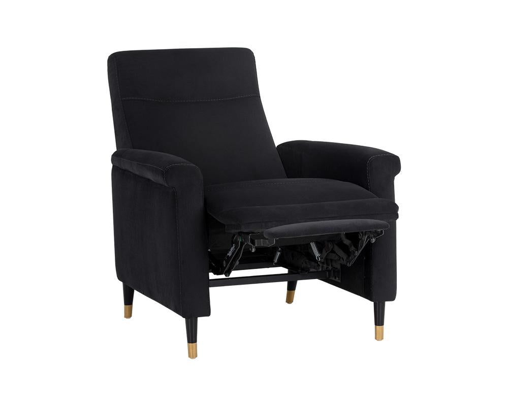 Rupert Recliner - Abbington Black