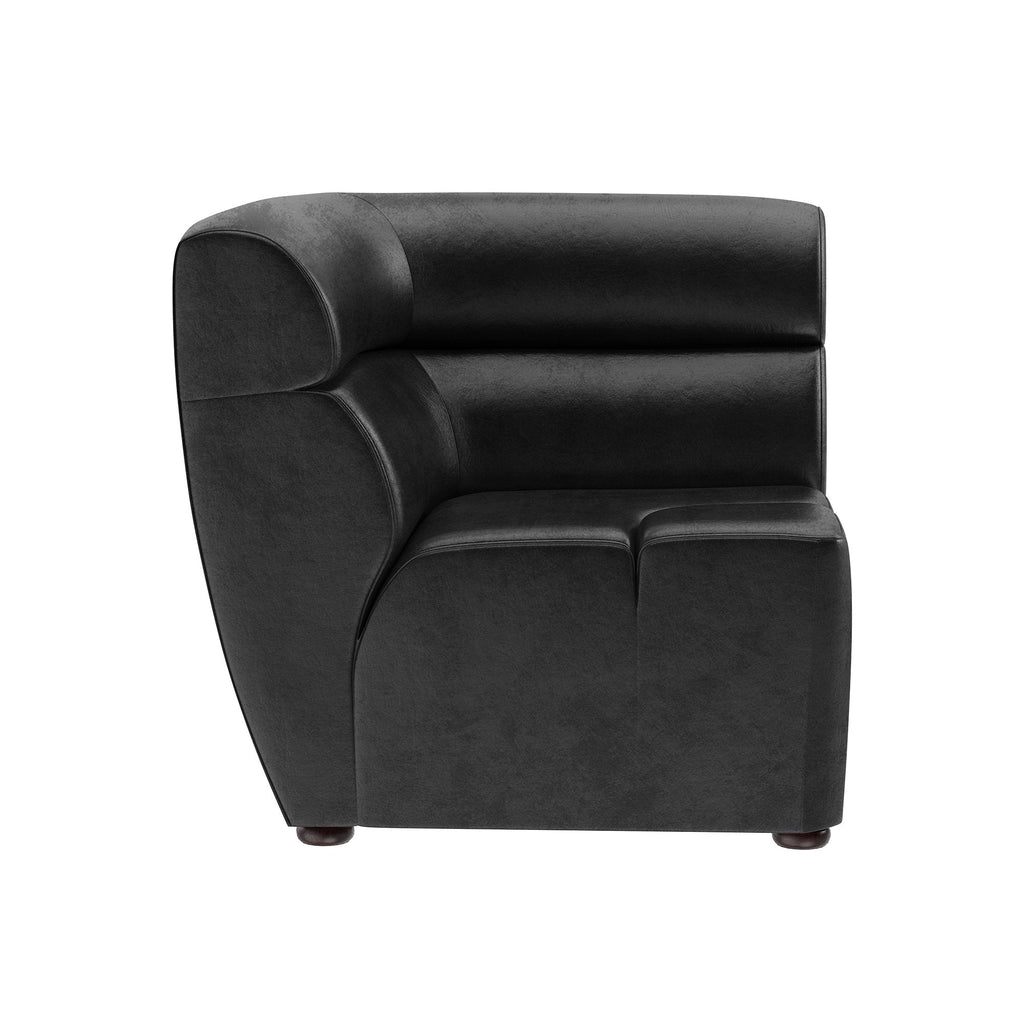 Cornell Modular - Corner Chair - Coal Black