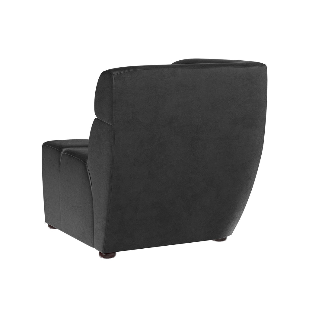 Cornell Modular - Corner Chair - Coal Black