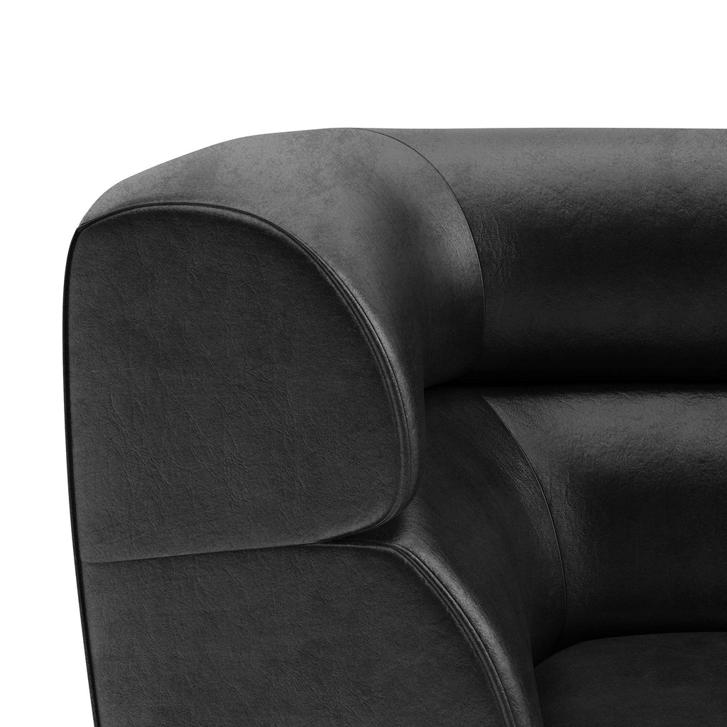 Cornell Modular - Corner Chair - Coal Black