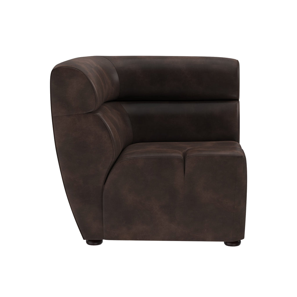 Cornell Modular - Corner Chair - Havana Dark Brown