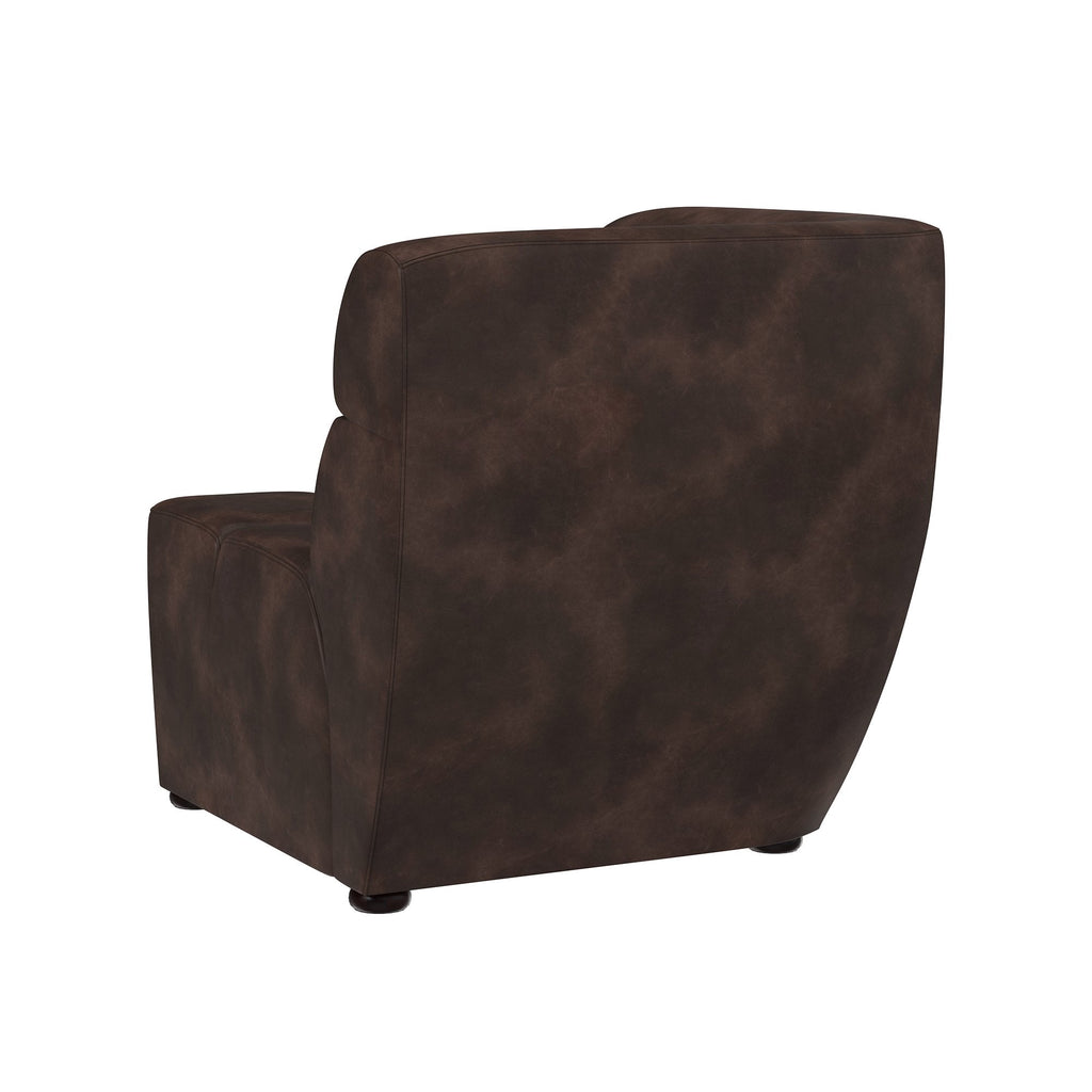 Cornell Modular - Corner Chair - Havana Dark Brown