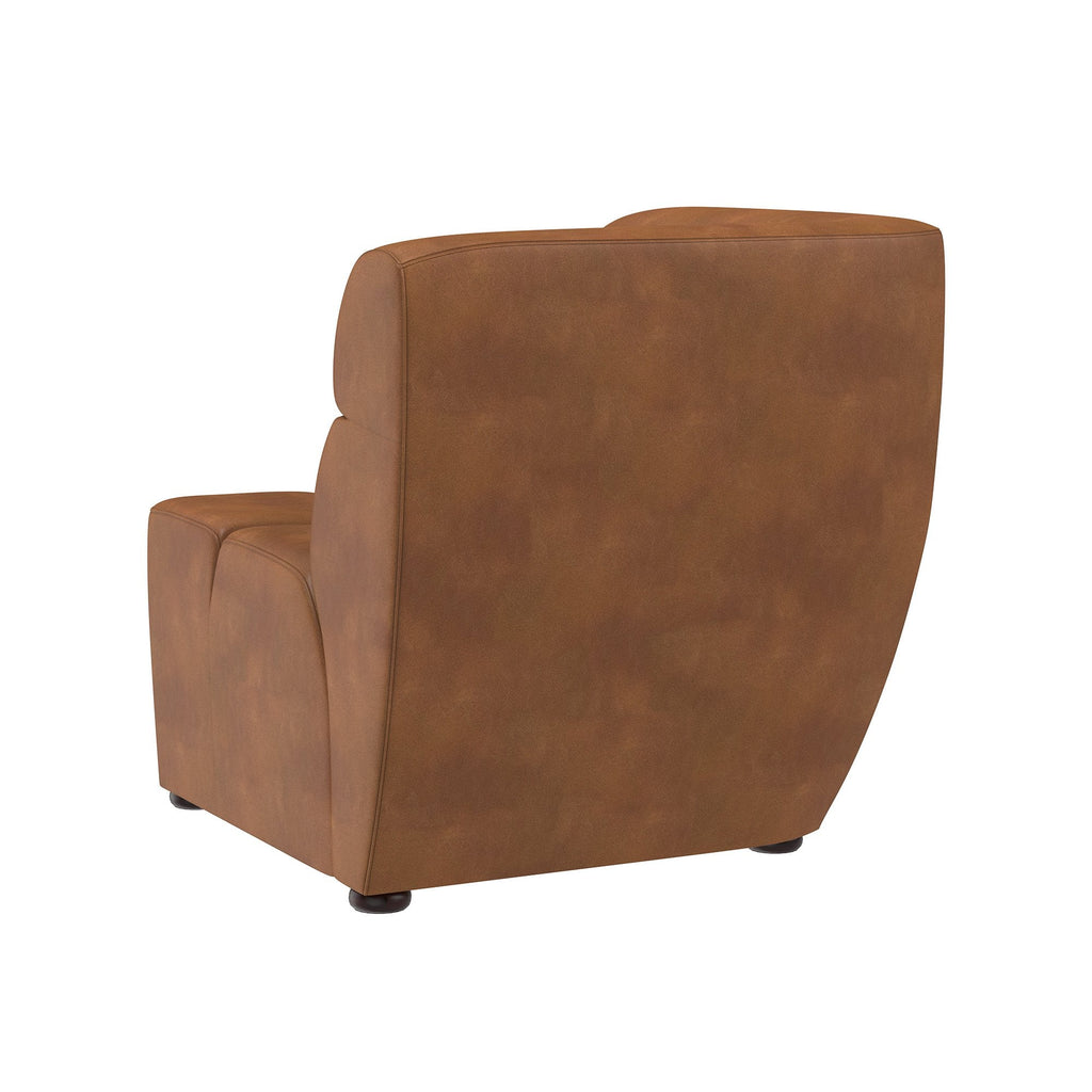 Cornell Modular - Corner Chair - Tobacco Tan