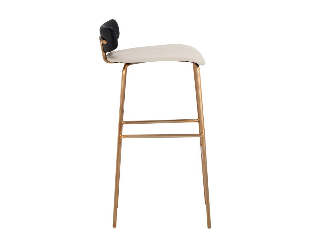 Lorelei Barstool - Dillon Cream / Dillon Black