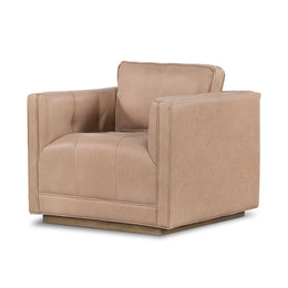 Kiera Swivel Chair, Palermo Nude by Four Hands