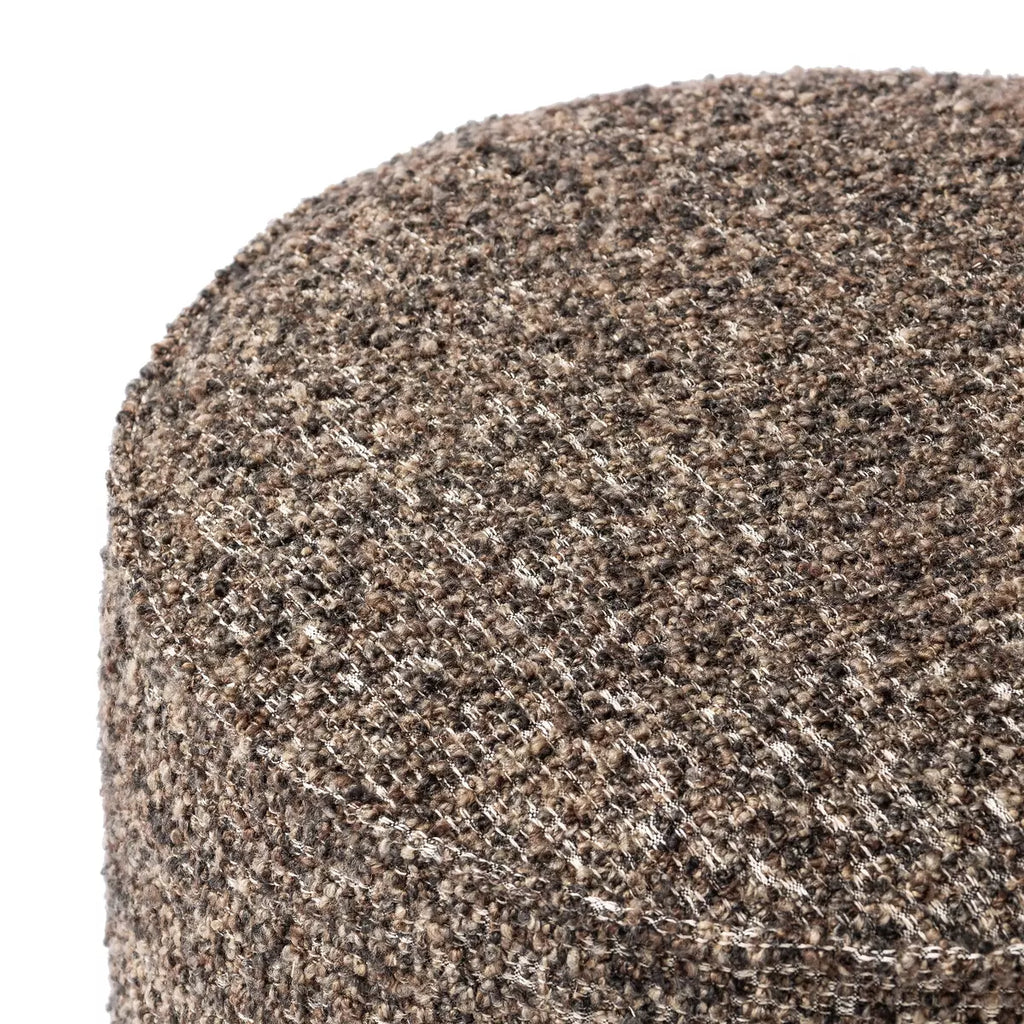 Sinclair Round Ottoman, Ivan Granite