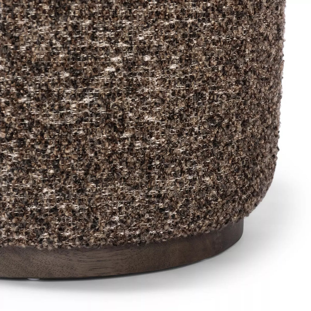 Sinclair Round Ottoman, Ivan Granite