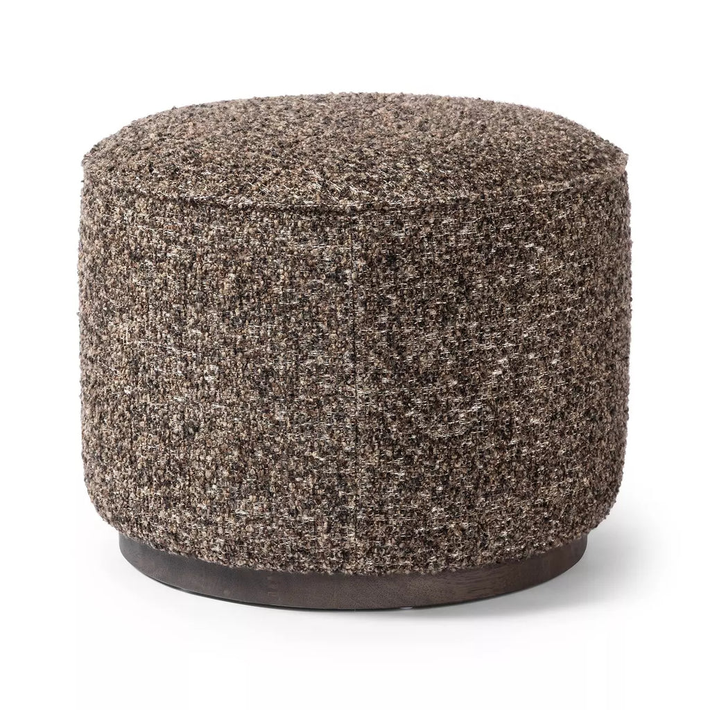 Sinclair Round Ottoman, Ivan Granite