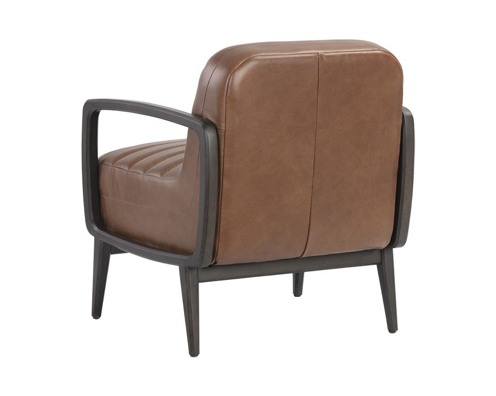 Wilfred Lounge Chair - Shalimar Tobacco Leather