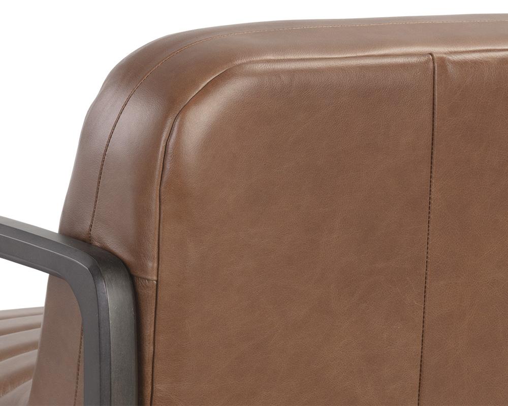 Wilfred Lounge Chair - Shalimar Tobacco Leather