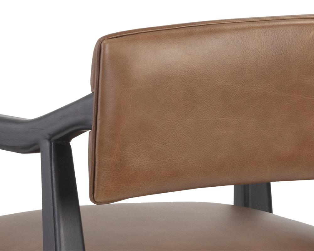 Keagan Counter Stool - Shalimar Tobacco Leather