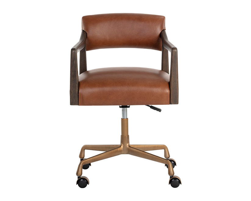 Keagan Office Chair - Shalimar Tobacco