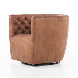 Hanover Swivel Chair - Heirloom Sienna