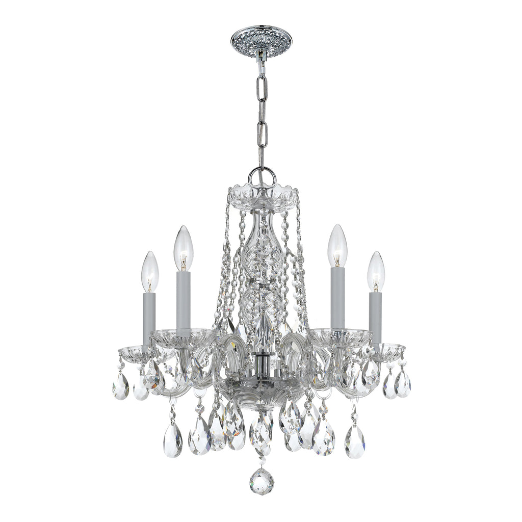 Traditional Crystal 5 Light Chandelier