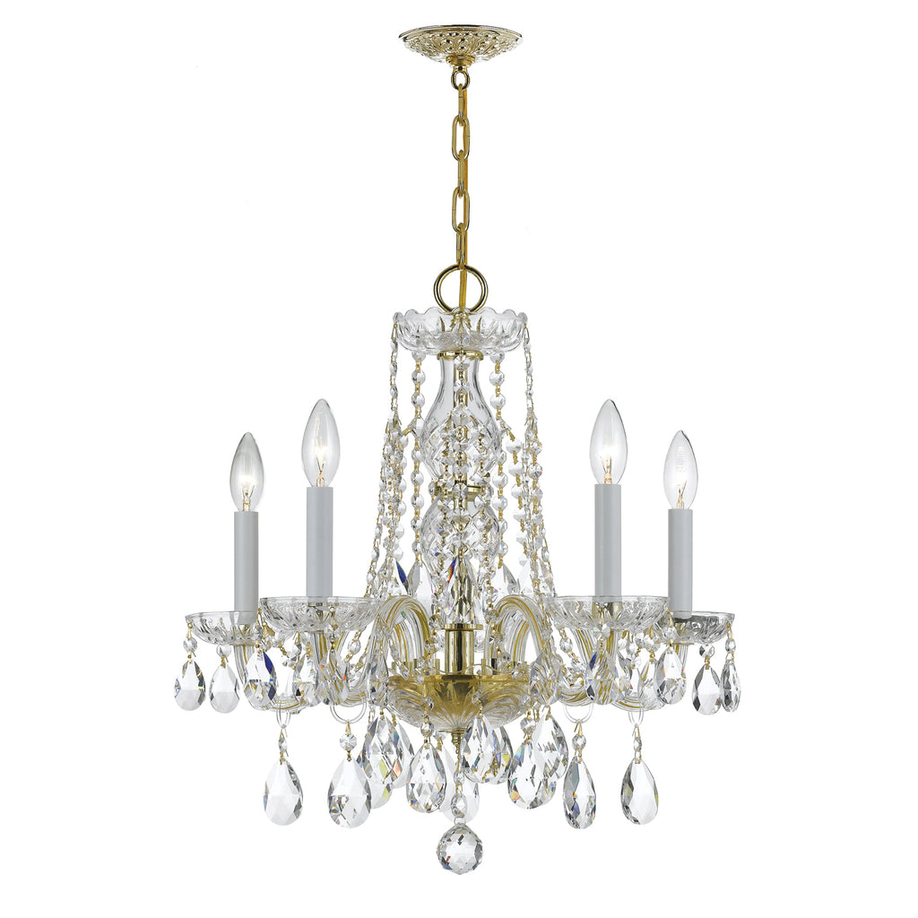 Traditional Crystal 5 Light Chandelier